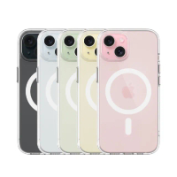 【UNIU】iPhone 15 EUV 變色透明磁吸殼 6.1吋(霧面磁吸款/全透明磁吸款)