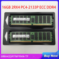 1 PCS For SK Hynix Server Memory 16G 16GB 2RX4 PC4-2133P ECC DDR4 RAM HMA42GR7MFR4N-TF