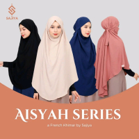 Sajiya | French Khimar Syari Crinkle Airflow Aisyah Series