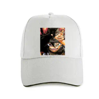 new cap hat Men's Black Clover Antler Graphic Baseball Cap Japanese Anime Cotton Vintage Plus Size
