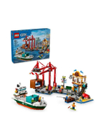 ตัวต่อเสริมทักษะ Seaside Harbor with Cargo Ship 60422 หลากสี