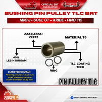 BRT Bushing Pin Pulley TLC CVT | Pin Pulley Racing Aluminium T6 + DLC Coating | NMAX Aerox Mio Lexi 