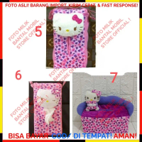 TEMPAT COVER KOTAK BOX TISU TISSU TISUE TISSUE MOBIL TOILET KAMAR MANDI WC DAPUR KITCHEN BONEKA KARA