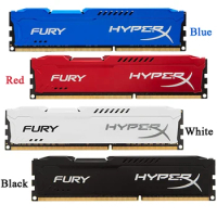 HyperX Fury Memoria DDR3 8GB (2x4GB) 16GB (2x8GB) Kit RAM 1866MHz 1600MHz 1333MHz Desktop RAM 240Pins 1.5V DIMM PC3-12800 14900