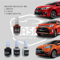 4R8 Cat Oles Penghilang Penutup Baret Lecet Mobil Toyota Calya Sienta Yaris Orange Metallic Original