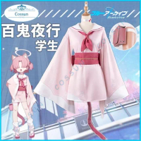 Game Blue Archive Allied Hyakkiyako Academy Cosplay Costume Women Anime Dresses Role Play Halloween