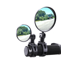 2PCS Bicycle Rearview Mirror Electric Scooter Rear View Mirror Xiaomi Scooter Back Mirror Rearview for Ninebot Bike Accessory