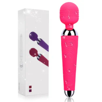 AV vibrator sex toy powerful wand, female clitoral stimulator sex product G-spot