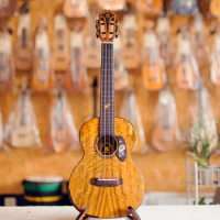 Bright Sun BS-60T 26 inch Ukulele Tenor Hawaii Guitar Solid Mango Veneer With Bag/Tuner/Capo/Belt/Strings/Picks