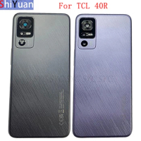 Back Battery Cover Rear Door Housing Case For TCL 40R T771K Battery Cover with Logo Replacement Parts