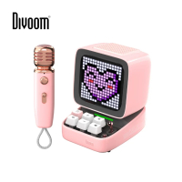 Divoom Ditoo Mic 智能藍牙喇叭連咪 粉紅色 DITOOMIC-PNK 香港行貨    