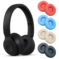 1Pair Ear Pads Headphone Earpads For Beats Solo Pro Ear Pads Headphone Earpads Replacement Cushion Cover Repair Parts