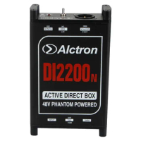 Alctron DI2200N Active DI Box for stage performance DIRECT BOX Impedance Transform