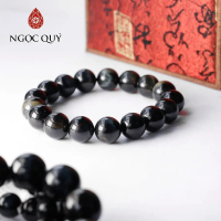 Vòng tay đá mắt hổ xanh đen Tiger's Eye mệnh thủy & mộc - Ngọc Quý