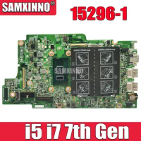 SAMXINNO 15296-1 Mainboard For Dell Inspiron 13 5378 Laptop Motherboard with i5 i7 7th Gen CPU CN-0PG0MH CN-0P380W 100% Fully