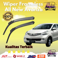 Wiper Mobil Frameless Toyota All New Avanza 2012 - 2016 Sepasang 2 PCS Kiri dan Kanan Tanpa Rangka B