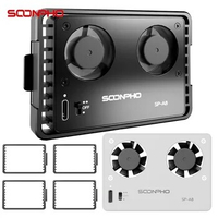 SOONPHO SP-A8 Camera Cooling Fan for Fuji Canon Sony A7M4 ZVE1 A6700 A7C2 ZVE10 ZV1 R5 90D XS10 XT4 X-H2S Dslr Cooling System