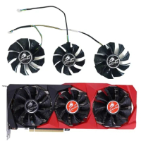 New 87mm 4pin RTX3060 3070 GPU Cooler For Colorful Geforce RTX 3060 3070 3080 TI 3090 NB 12G-V Graphics Card Cooling Fan