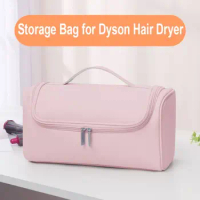 Hair Dryer Case PU Portable Dustproof Curler Storage Bag Organizer Large Capacity Travel Pouch For Dyson Supersonic Hair Dryer
