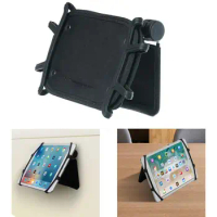 TFY Angle-Adjustable Wall Mount for Tablets and Smartphones, Compatible with i Phone Xs Max, i Pad Pro 10.5 and more