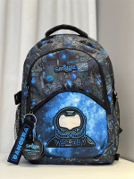 Smiggle Marvel Superhero Backpack Spiderman Student School Bag 136 Years Old Double Shoulder Bag Lig