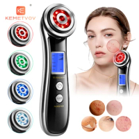 LED photon radio frequency radio frequency radio frequency EMS skin rejuvenation thin face firming massage beauty instrument