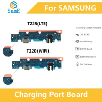 With IC Support fast charging For Samsung Tab A7 Lite T220 WIFI T225 LTE USB Dock Charger Port Charging Port Board Flex Cable