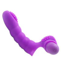 G-Spot Finger Clit Anal Nipples Vibrator Adult Sensory Toys Female Masturbation Massage Sex Toys Waterproof Rechargeable Multi-