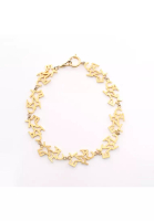 CHANEL 二奢 Pre-loved Chanel choker necklace GP gold logo vintage