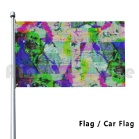 Trippy Beethoven Outdoor Decor Flag Car Flag Trippy Beethoven