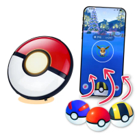 【POKEMON 精靈寶可夢】Pokemon GO Plus+寶可夢球 自動抓寶 國際版 二代隱藏開關版(保固四個月)