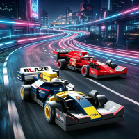 Star Shop F1 Racing Car Assembly DIY Children's Educational Toy Cute Toys for Boys and Girls Suitabl