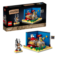 【LEGO 樂高】積木 IDEAS系列 硬紙箱太空船的冒險 40533(代理版)
