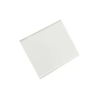 Clear Transparent Glass Rectangle 22.2 * 14.8 MM Thick-0.55MM 200nm-1200nm Long Wave Pass for Canon 1100D Camera Photography