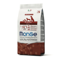 Monge瑪恩吉 天然呵護 成犬糧(羊肉+米+馬鈴薯)12kg