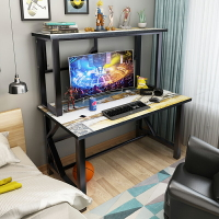 臺式電腦桌簡約家用辦公一體游戲電競桌網咖桌子臥室簡易學習書桌