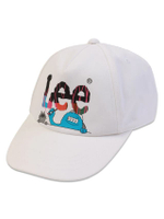หมวกแก๊ปเด็กผู้ชาย / เด็กผู้หญิง คอลเลคชั่น Lee Kids x MillionsMonster สีขาว