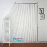 Vitrase minimalis gorden hordeng tipis Vitrase Motif Nanas Impor T200cm