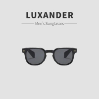 LUXANDER Retro Small Luxury Brand RAy-Ban Square Frame Sunglasses for Men Brand Design Professional Sun Glasses y2k