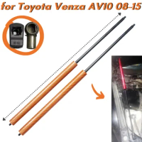 9 Colors Carbon Fiber Bonnet Hood Gas Struts Springs Dampers for Toyota Venza AV10 2008-2015 Lift Support Shock Absorber
