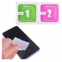 Pembersih layar hpTisu Alkohol Tempered Glass Wipes Basah Kering/Tisu Pembersih Layar Hp