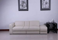 客廳雙人現代多功能沙發床實木 可收納折疊pu皮沙發兩用日式沙發