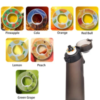 Air Flavor Pods Used In Flavoured Water Bottle 0 Sugar 0 Cup Fragrant Ring Drink Water and Smell Pods Multi-flavor Fruit Ring
