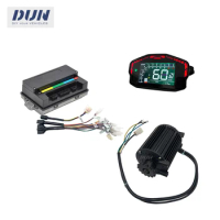 QS90 48V-84V 1000W 55KPH BLDC Mid-Drive Motor with EM50s Controller and DKD Display for Electric Bicycle Motorcycle Scooter