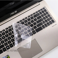TPU 15.6 inch Keyboard Cover Protector For Asus VivoBook Pro 15 YX570 YX570ZD YX570ud NX580 N580GD VivoBook 15 R560 R560UD R560U