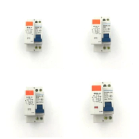 DPNL 1P+N 16A 20A 25A 32A Residual Current Circuit Breaker With Over Current Protection RCBO