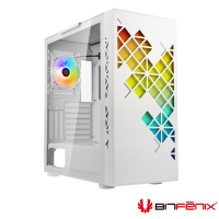 BitFenix 火鳥 Tracery{W} E-ATX 電腦機殼(白色)