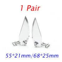 Free Shipping 1 Pair RC Boat Model Turn Fins Water Knife Water Jet 55*21mm/68*25mm For 60-85cm RC Boat Model Racing O Yacht
