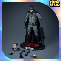 Original Fondjoy Toys Ben Affleck Batman Figure Batman Movie BVS Light Armor Batman DC Multiverse 7-Inch Movable Figure