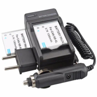PROBTY 2Pcs NB-6L NB 6L NB6L Battery + DC Charger Kit For Canon IXUS 85 IS IXUS 95 IS IXY 110 IS PowerShot D10 S90 SD1200 Camera
